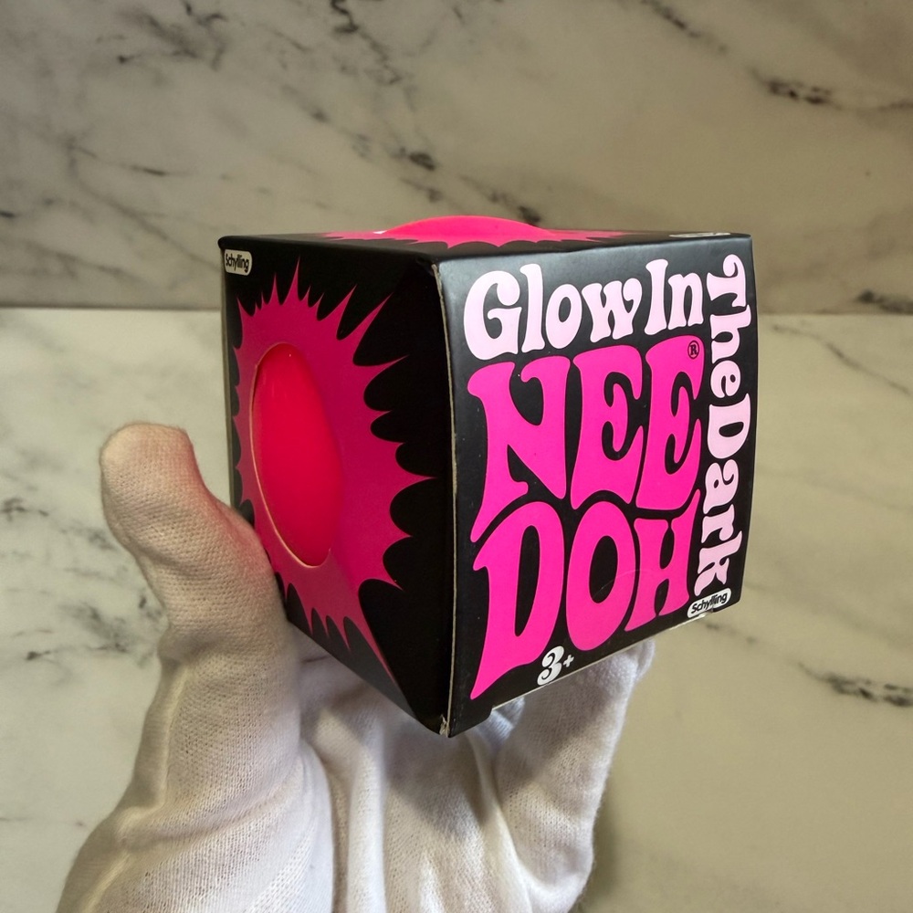 Needoh Glow In The Dark Neon Pink